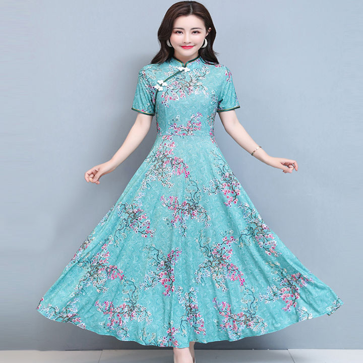 Womens%20Premium%20Quality%20China%20Vintage%20Print%20Long%20Kurti%20Stylish%20Exclusive%201%20Piece%20Ethnic%20Wear%20Dress%20-%20Image%207