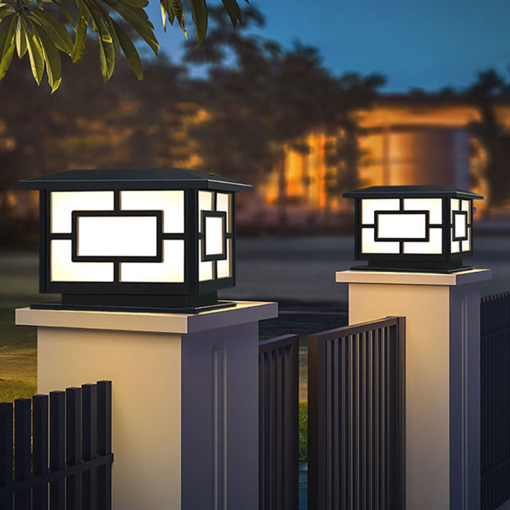 GC%20Outdoor%20Solar%20Post%20Light%20IP44%20Waterproof%20Solar%20Powered%20Fence%20Post%20Cap%20Lights%20For%20Gate%20Patio%20Garden%20Decoration%20-%20Image%203