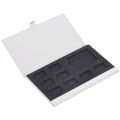 Individual 9 Micro-SD/SD Memory Card Storage Holder Box Protector Metal Cases 8 TF&1 SD.