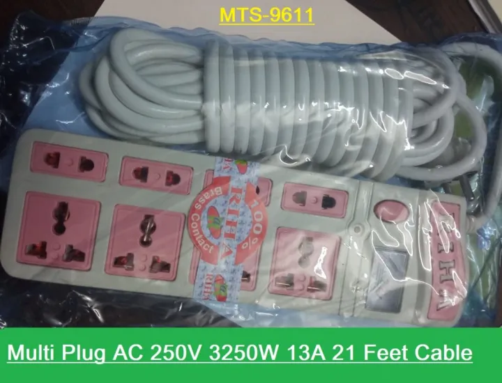 Multiplug%20Socket%20Heavy%20Duty%20Multi%20Plug%20AC%20250V%203250W%2013A%2021%20Feet%20Cable%20Brass%20Contact%208%20Point%20Socket%20LED%20&%20Voltmeter%20Indicator%20Control%20With%20Single%20Switch%20Multi%20Usage%20Extension%20Socket%20-%20Image%203