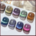 【The Edge of Beauty】Nail Reflective Eye Magnetic Gel Glitter Holographic UV Gel Soak Off Varnish Manicure Tools.