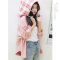 Pink Shirt Women's Loose Spring Clothes Korean Style Batwing-Sleeved Blouse Top Versatile Long Sleeve Shirt. 