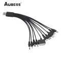 new 1pcs 10 in 1 Micro USB multi Charger usb cables for KG90 Sony phone for mobile phones cord SAMSUNG Tablets charging cable.