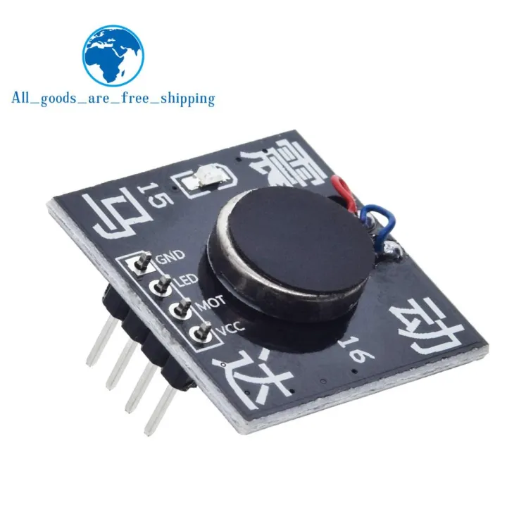 5V Vibrating Vibration Motor Module High and Low Level Vibration Mini ...