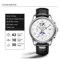 LIGE Luxury Mens Watches Business Fashion Leather Quartz Watch For Men Casual Waterproof Luminous Chronograph Relogio Masculino 8974.