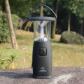 Solar / Hand Crank / USB Rechargeable 6 LED Camping Lantern Outdoor Tent Light. 
