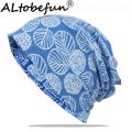 OBEFUN Men Women Multifunction Winter Autumn Hat Teenager  Thin Scarf Girl Leaf Skullies Beanies Vintage Cap AHT172. 