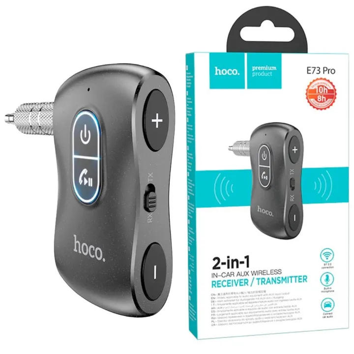 Hoco%20E73%20Pro%20Journey%20AUX%20Bluetooth%20Audio%20Receiver/Transmitter%20Black%20-%20Image%205