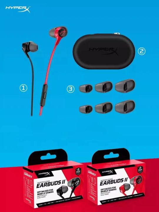 HyperX%20Cloud%20Earbuds%20II%20Gaming%20Headset%20With%20a%20Microphone%20Immersive%20Wired%20In-game%20Audio%20In-Ear%20Headphone%20-%20Image%206