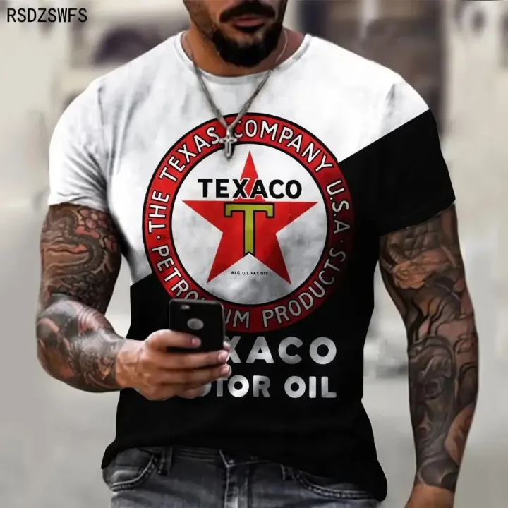Castrol%20Men's%20T-Shirt%203D%20Graphics%20Texaco%20Car%20Oil%20Pullover%20Fashion%20Summer%20Casual%20Top%20Sweatshirt%20Men's%20Clothing%20Harajuku%20T-Shir%20-%20Image%202