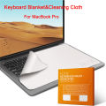 Notebook Palm Microfiber Dustproof Cover Keyboard Blanket Protective Film Cleaning Cloth For MacBook Pro 13/15/16 Inch. 