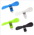 1 Pcs Mobile Mini Type-C Fan Air Cooling Fan for Smart Phones Electric Portable Mini Fan. 