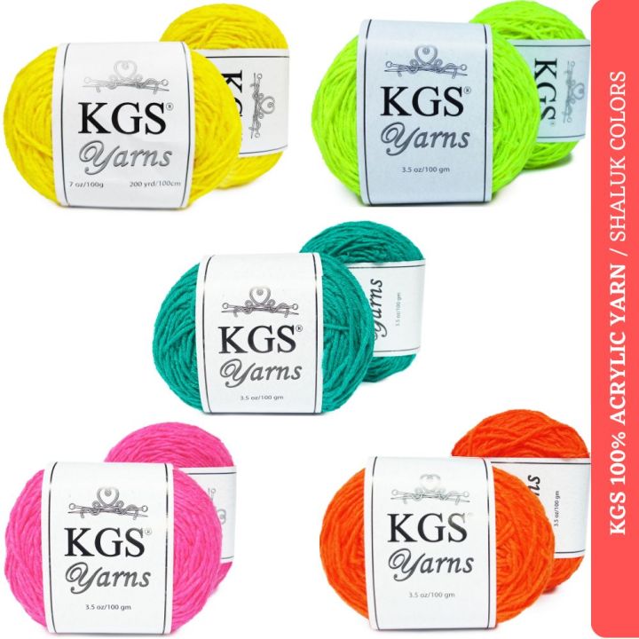 KGS%20100%25%20Acrylic%20Yarn%20for%20Crocheting%20and%20Knitting%20%7C%20250%20gm%20Medium%206%20Ply%20%7C%20Combo%20Pack%20%7C%205%20colors%20-%20Image%202