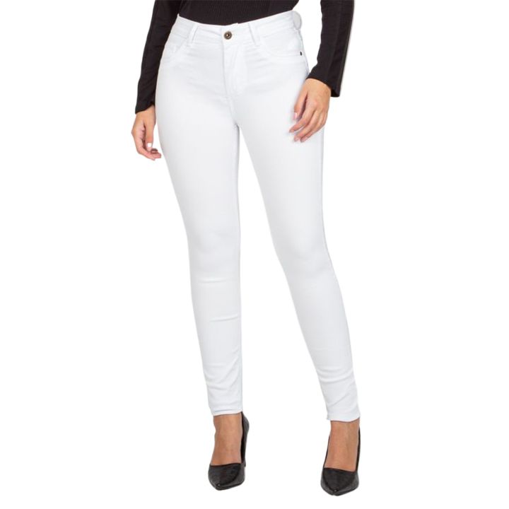 High quality denim pant for women white | jeans pant for women low price | Jeans pant for women big size | White pant for women jeans