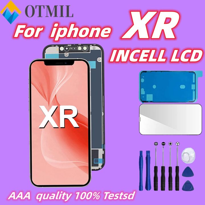 100% Origina Best Choice incell LCD for iPhone XR Display Screen With 3D Touch Digitizer Assembly No Dead Pixel Replacement