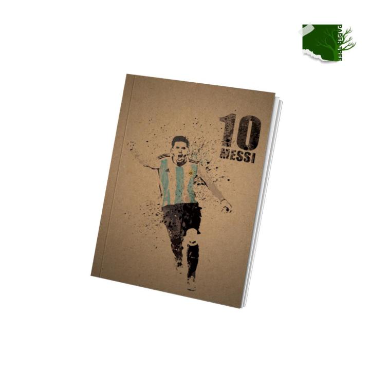 PaperTree Vintage Note Book Drawing Sketch Pad- Lionel Messi [Celebration Goal ]