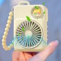 Mini Handheld Small Fan With Low Noise Compact And Portable USB Low Noise Cooler Fan For Student Dormitory School Library. 
