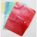 12 Pcs My Clear Bag 17c (Hard) / Button File / Documents Carrier File / Office File For Office, School, Home & Multi-purpose Use.