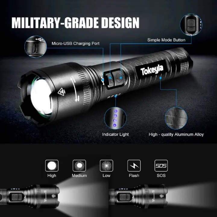 Rechargeable%20Zoom%20Led%20Flashlight%20Usb%20Torch%20Light:%20Illuminate%20Your%20Path%20With%20Portable%20Lighting%20-%20Image%209