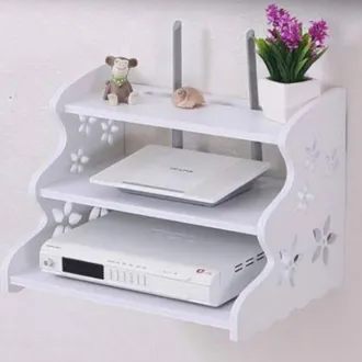 Wall mounted 3 layer WiFi Router Stand | Daraz.com.bd