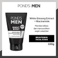 Pond's Men Bright Boost Brightening + Dark Spots Cleanser Facial Scrub Wash 100g. 