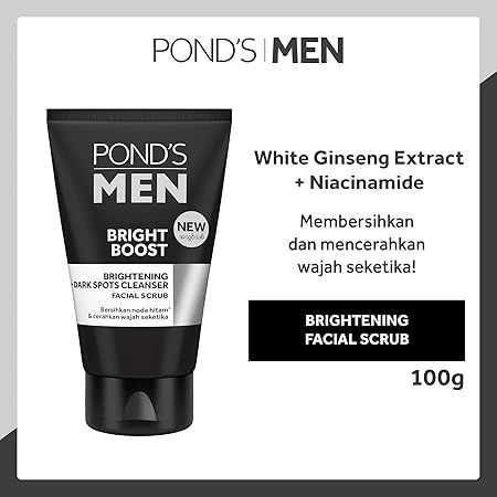 Pond's%20Men%20Bright%20Boost%20Brightening%20+%20Dark%20Spots%20Cleanser%20Facial%20Scrub%20Wash%20100g%20-%20Image%206