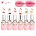 1pcs/ 6pcs emaymei Transparent Jelly Change Lipstick Waterproof Crystal Jelly Lipstick with Flower Inside | 3.8gm 6 Shades Available.
