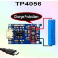 Micro USB 5V 1A TP4056 Lithium Battery Charger Module Charging Board With Protection Dual Functions 1A Li-ion for arduino. 