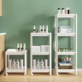 Toilet shelves, toilets, bathroom floor-to-ceiling basins, storage shelves, toilets, multi-storey movable wheelie trolleys.