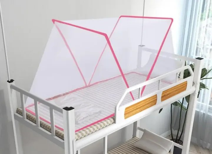 China%20folding%20mosari%20mosquito%20net%20for%20single%20size%20bed%203/6%20single%20bed%20student%20size%20-%20Image%203