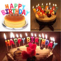 Happy Birthday Letter Candle For Birthday Cake Decoration.