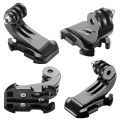 TWEXQNY 2 Set 8-In-1 Kit for , Buckle Clip Basic Mount, Vertical Surface Quick Mounting J-Hook Buckle Mount, for Hero. 