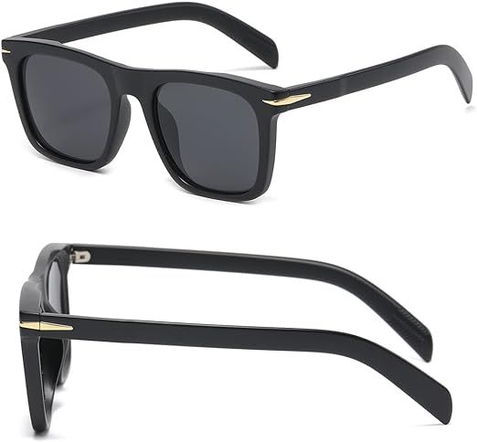 David Beckham Fashionable Best Stylish Classic Super Square Shape-Sunglass for Men 2024