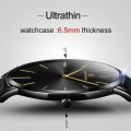 2022 Luxury Business Men Watches Men Gold Watch Ultra Thin Mens Watches Leather Quartz Watch Man Wristwatch horloge mannen. 