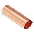 Copper Sheet Roll, Metal Foil Plate 1000mm x 100mm x 0.01mm.
