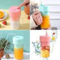 500ML Wireless Juicer Cup Portable Juice Blender Mini Ice Crusher Home Outdoor Office Fruit Milkshake Vegetable Juice Maker. 