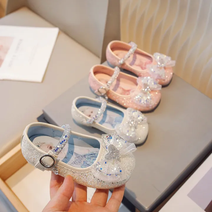 Girls%20Aisha%20Princess%20Shoes%202024%20Spring%20New%20Kids%20Bow%20Slippers%20Medium%20and%20Big%20Kids%20Soft%20Sole%20Fashion%20Flat%20Shoes%20-%20Image%203
