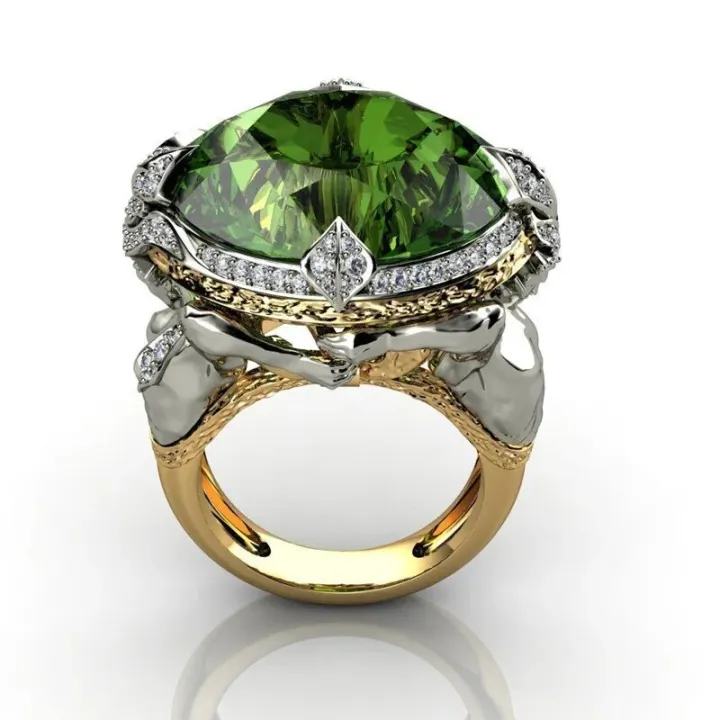HOYON%2014K%20Yellow%20Gold%20Color%20Emerald%20Gemstone%20Ring%20for%20Women%20Fine%20Anillos%20De%20Anel%20Bijoux%20Femme%20Jewellery%20Bizuteria%20Jade%20Free%20Ship%20-%20Image%203