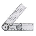 Measuring Tool 360 Degree Rotation Professional Angle Medical Spinal Ruler Goniometer Protractors Multifunction Goniometer.