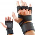 Weight Lifting Training Gloves For Women Men Fitness Sports Body Building Gymnastics Grips Gym Hand Palm Wrist Protector Gloves.