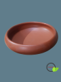 Clay Terracotta Shanki Plate - Kosh. 