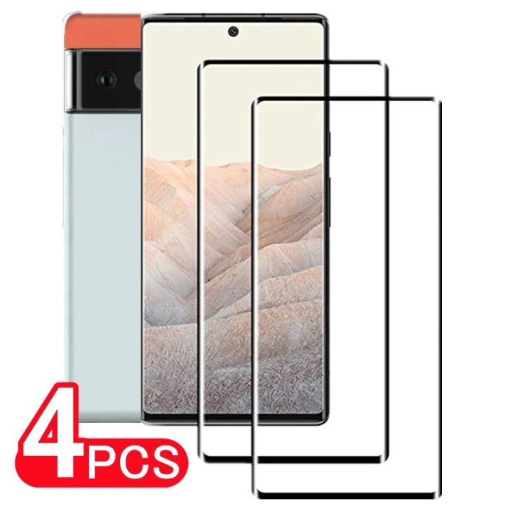 Full Coverage Tempered Glass For Google Pixel 6 Pro Phone Anti-scratch 3D Curved Screen Protector Film For Google Pixel6 Pro New
