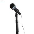 Music Sing Microphone Toy with Flashing Stage Lights Kids Microphone and Stand Girls Age 3+. 