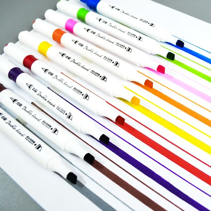 48%20Color%20Dual%20Tip%20Whiteboard%20Permanent%20Marker%20Set%20Anime%20Student%20Painting%20Double-Head%20Marker%20Pen%20-%20Image%202