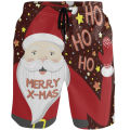 Santa Claus Xmas Graphic Beach Shorts 3D Merry Christmas Printing Board Shorts Fashion Mens Swim Trunks Pants Hombre Y2k Pants. 