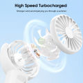 MAYTTO Multi-functional Handheld Fan Adjustable Eco-friendly Spray Mist Fan Lightweight Mini for Summer Dormitory Outdoors with Hanging Rope Low Noise Handheld /Standing/Neck-hanging.