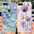 For Huawei Y7 Prime 2018 Case Luxury Painted Back Cover Clear Silicone Soft Fundas Phone Cases For Huawei Y7 Pro 2018 Back Cover.