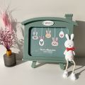 Photo Frame Exquisite Photo Decoration Children's Creative Cute Cartoon Minimalist Desktop Small Photo Frame77-Inch. 