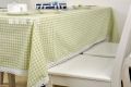 M2O8 Coffee Plaid Tablecloth Fabric Pastoral Fashion Cotton Linen Lace Tablecloth Tablecloth Restaurant Tablecloth Tea. 