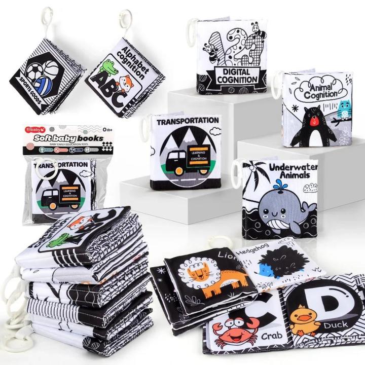 Baby%20Clothes%20Book%20Soft%20Black%20and%20White%20High%20Contrast%20Visual%20Stimulation%20Book%20Toddler%20Early%20Learning%20Educational%20Book%20Sensory%20Toy%20Luhuai%20CVC%20-%20Image%203